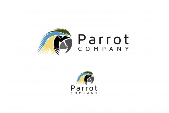Bird Macaw Parrot Logo Design: Graphics & Logos for Handmade Brands