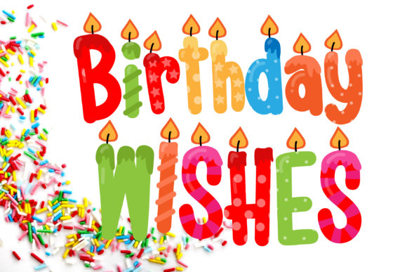 Birthday Wishes Duo: Display Fonts That Deliver Joy