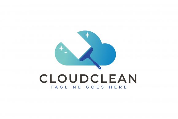 Cloud Cleaning Logo Design: Graphics & Logos for Modern Brands