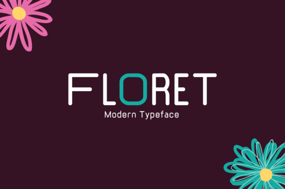 Floret: A Clean, Confident Display Font for Embroidery