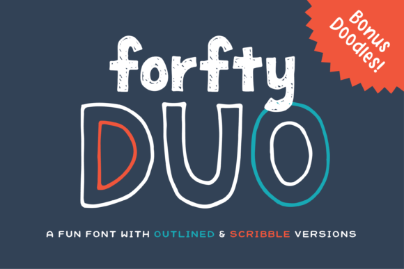 Forfty Duo: A Script Amp Font for Playful, Trust-Building Content