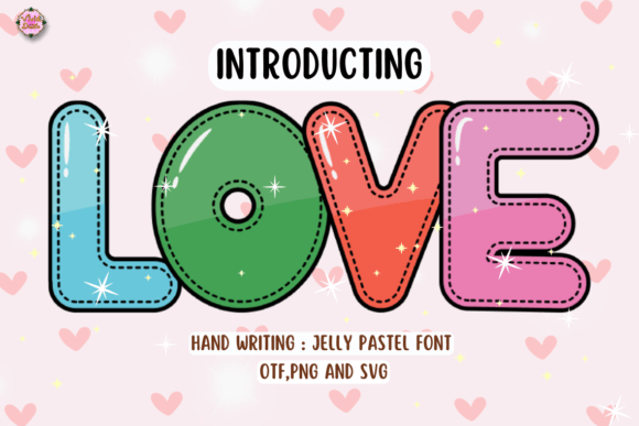 Jelly Pastel: A Script Amp Font for Whimsical Branding