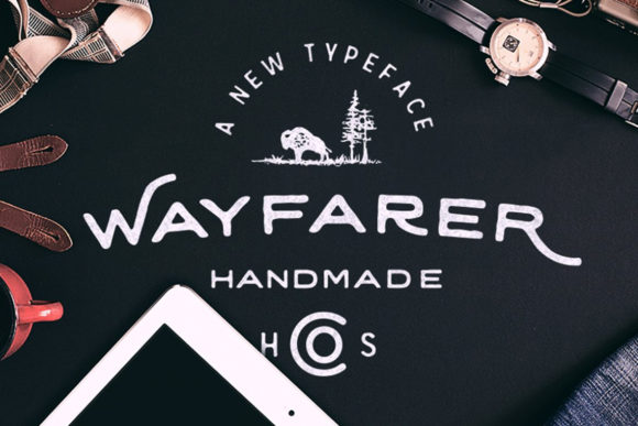Wayfarer: A Vintage Display Font for Local Business Branding